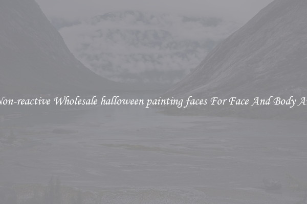 Non-reactive Wholesale halloween painting faces For Face And Body Art