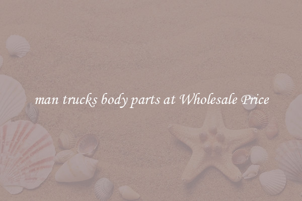 man trucks body parts at Wholesale Price