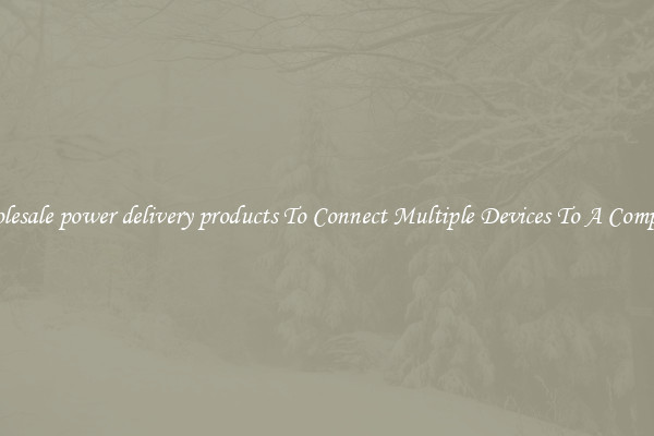 Wholesale power delivery products To Connect Multiple Devices To A Computer