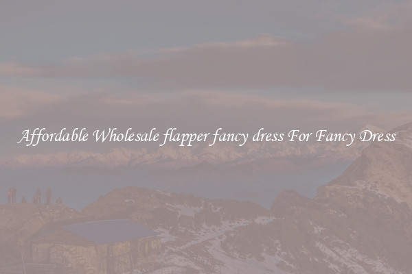 Affordable Wholesale flapper fancy dress For Fancy Dress